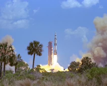 Free Stock Photo of Apollo 16 Launch