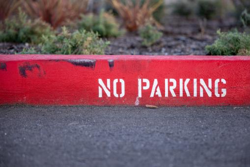 Free Stock Photo of No parking sign