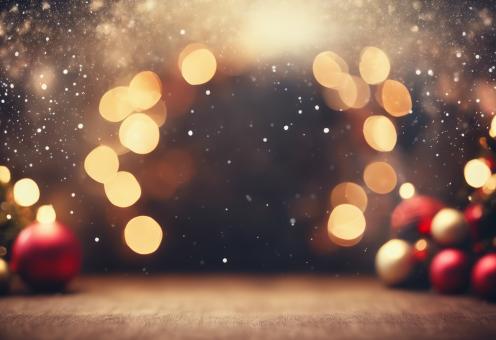 Free Stock Photo of Merry Christmas Background With Blank Space in the Middle