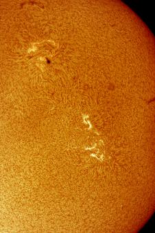 Free Stock Photo of Sunspot 904 and 909