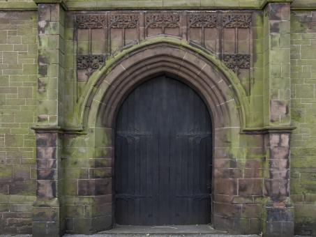 Free Stock Photo of Church Door