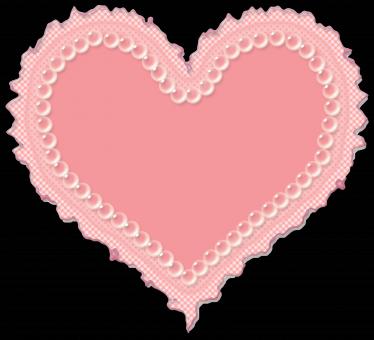 Free Stock Photo of Pearl Heart