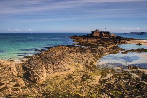 Free Stock Photo of Saint Malo Fort