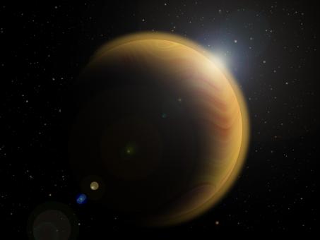 Free Stock Photo of Space scene