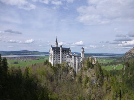 Free Stock Photo of Neuschwanstein Castle