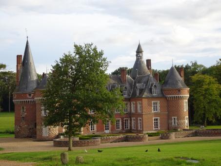 Free Stock Photo of Beautiful example of brick  architecture of 16th century