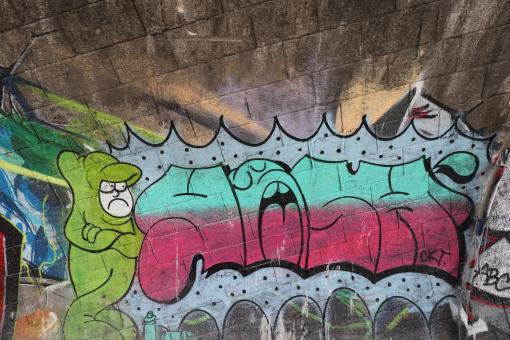 Street art graffiti tag - Free Stock Photo