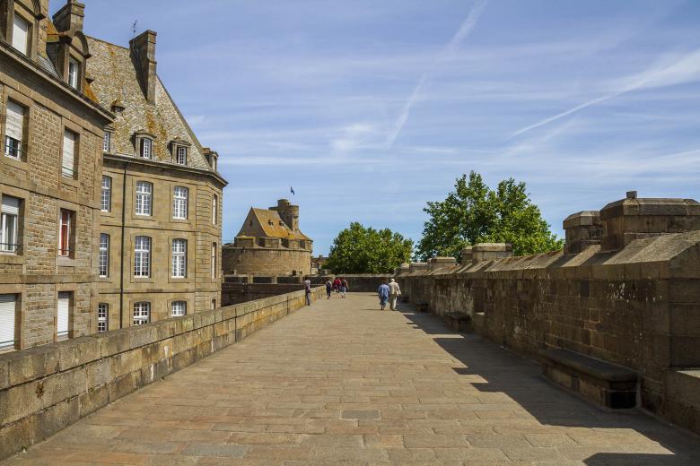 Free stock image of Saint Malo Fortress Walls - France created by Geoffrey Whiteway