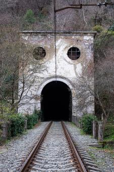 old railway tunnel - Free Stock Photo