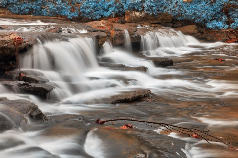 Free stock image of Frosting Falls of Meadow Run created by Nicolas Raymond