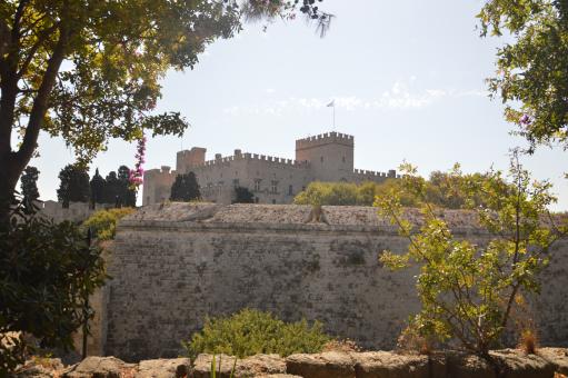 Free Stock Photo of Architecture of Old Town on Rhodos in Greece