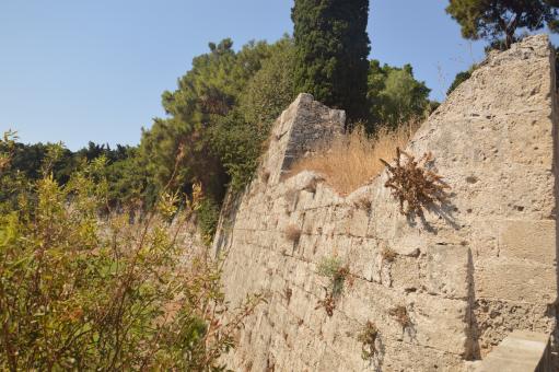 Free Stock Photo of Architecture of Old Town on Rhodos in Greece