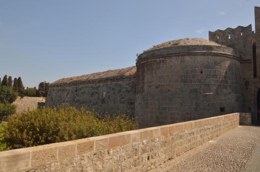 Free Stock Photo of Architecture of Old Town on Rhodos in Greece