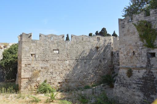 Free Stock Photo of Architecture of Old Town on Rhodos in Greece