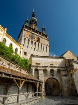 Free Stock Photo of The click tower in Sighisoara