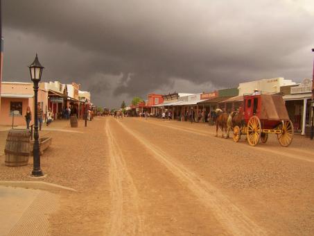 Free Stock Photo of Tombstone Storm