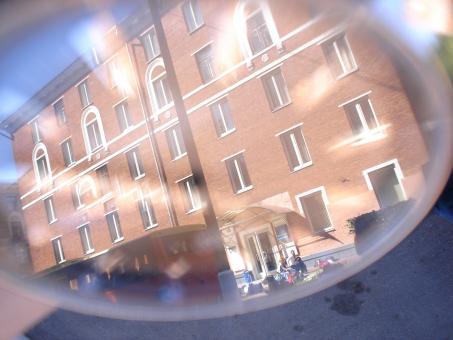 Free Stock Photo of Hotel Reflection