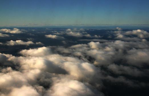 Free Stock Photo of Above the clouds