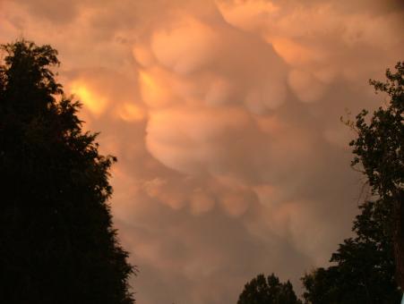 Free Stock Photo of Fire in the Sky