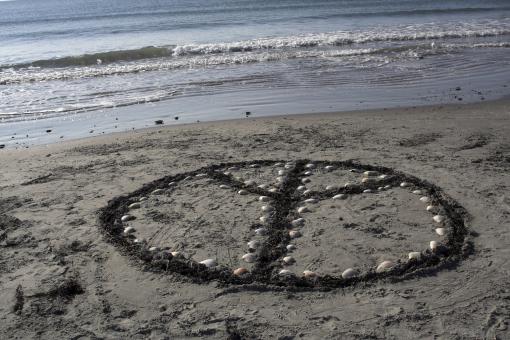 Free Stock Photo of Peace on the Beach