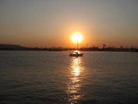 Free Stock Photo of The sun way