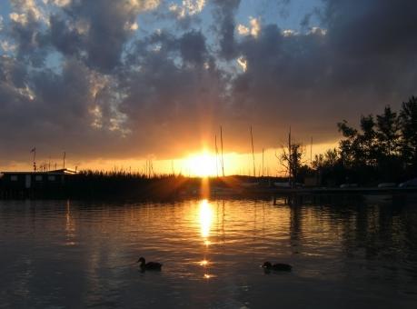 Free Stock Photo of A blissful sunset