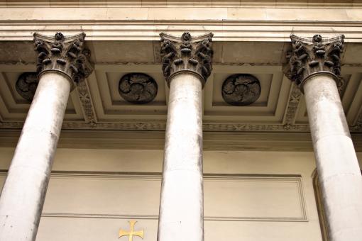 Free Stock Photo of London Church Entrance