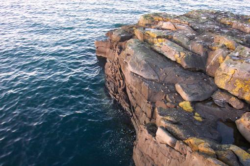 Free Stock Photo of Cliffs by the sea
