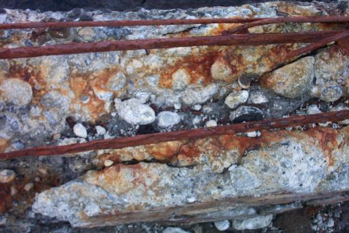 Free Stock Photo of Rusted wall texture