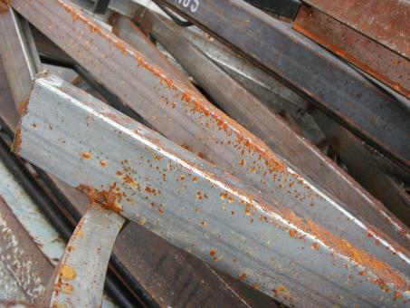 Free Stock Photo of Rusted metal bars