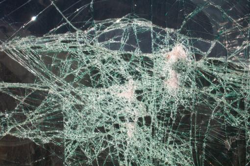 Free Stock Photo of Shattered Glass