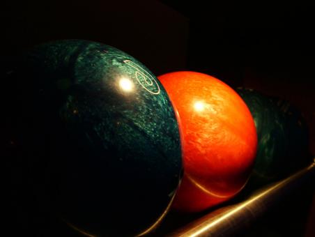 Free Stock Photo of Bowling balls