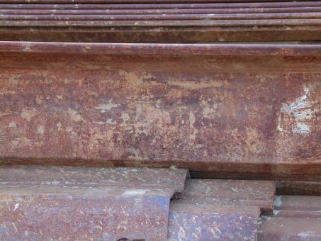 Free Stock Photo of Rusted metal bars
