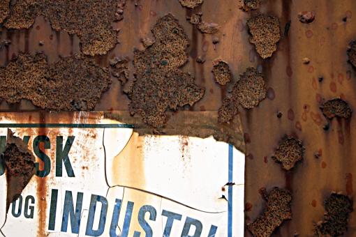 Free Stock Photo of Rusted metal