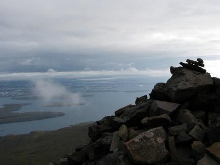 Free Stock Photo of View over Reykjavik, Iceland