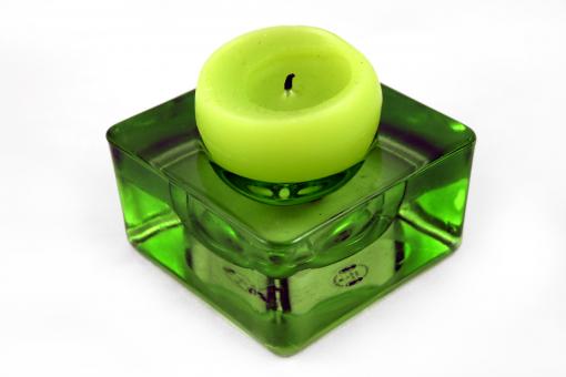 Free Stock Photo of Green candle
