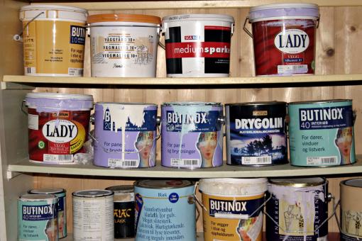 Free Stock Photo of Paint buckets