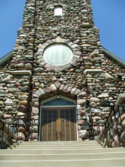 Free Stock Photo of Stone church