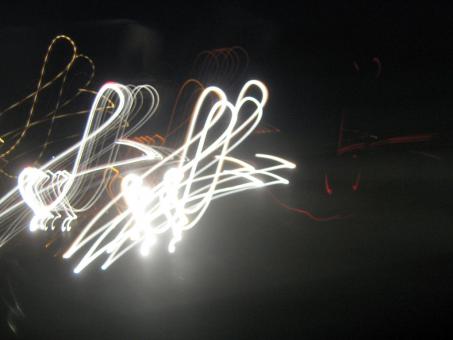 Free Stock Photo of headlight distortion