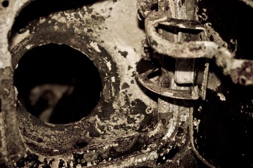 Free Stock Photo of Rusted piece of metal