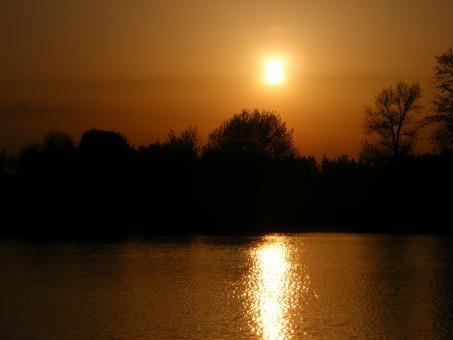 Free Stock Photo of Sunset