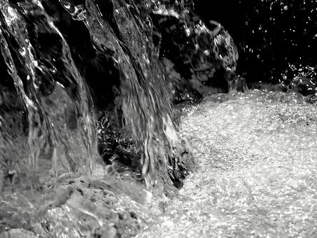 Free Stock Photo of Miniwaterfall