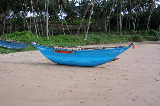 Free Stock Photo of Blue Boat