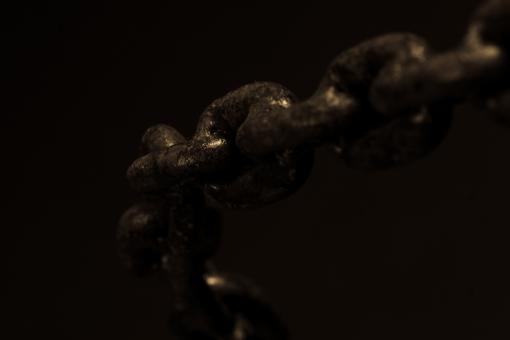 Free Stock Photo of Rusty chain