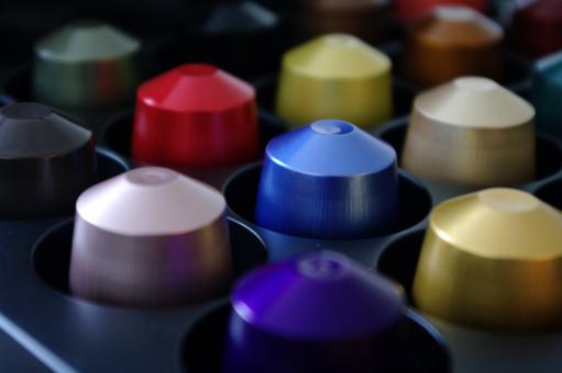 Free Stock Photo of Coffee capsules