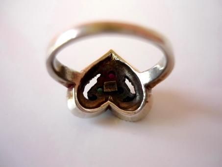 Free Stock Photo of Heart Ring