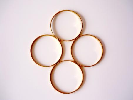 Free Stock Photo of Gold Bangles