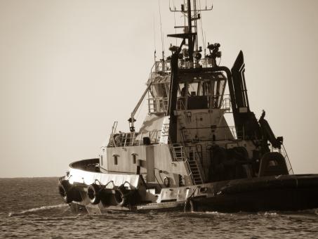 Free Stock Photo of Ship - Monochrome