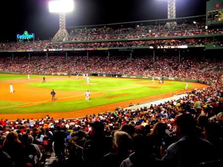 Free Stock Photo of Fenway Baseball Game