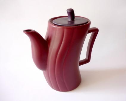 Free Stock Photo of Maroon Kettle